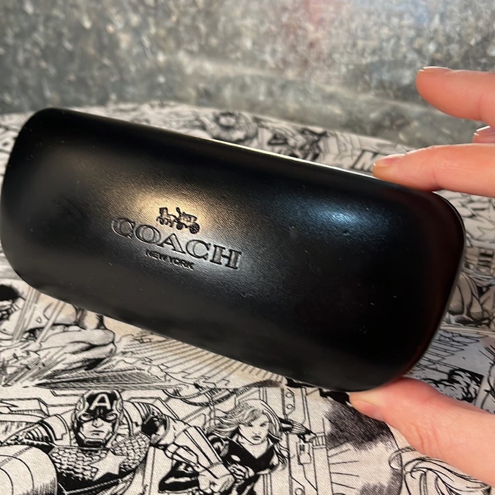 Coach glasses case